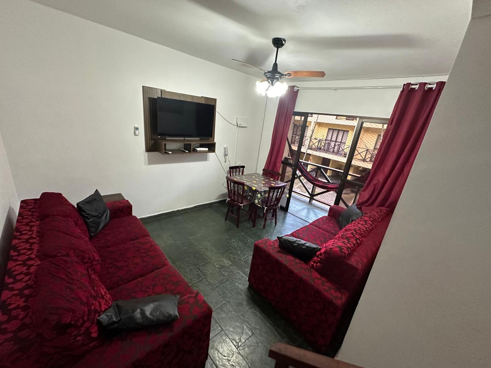 Triplex Piscina Churrasqueira Lava E Seca Wi-Fi E 2 Tvs Em Condominio Com 90M2 No Centro De Ubatuba Exterior foto