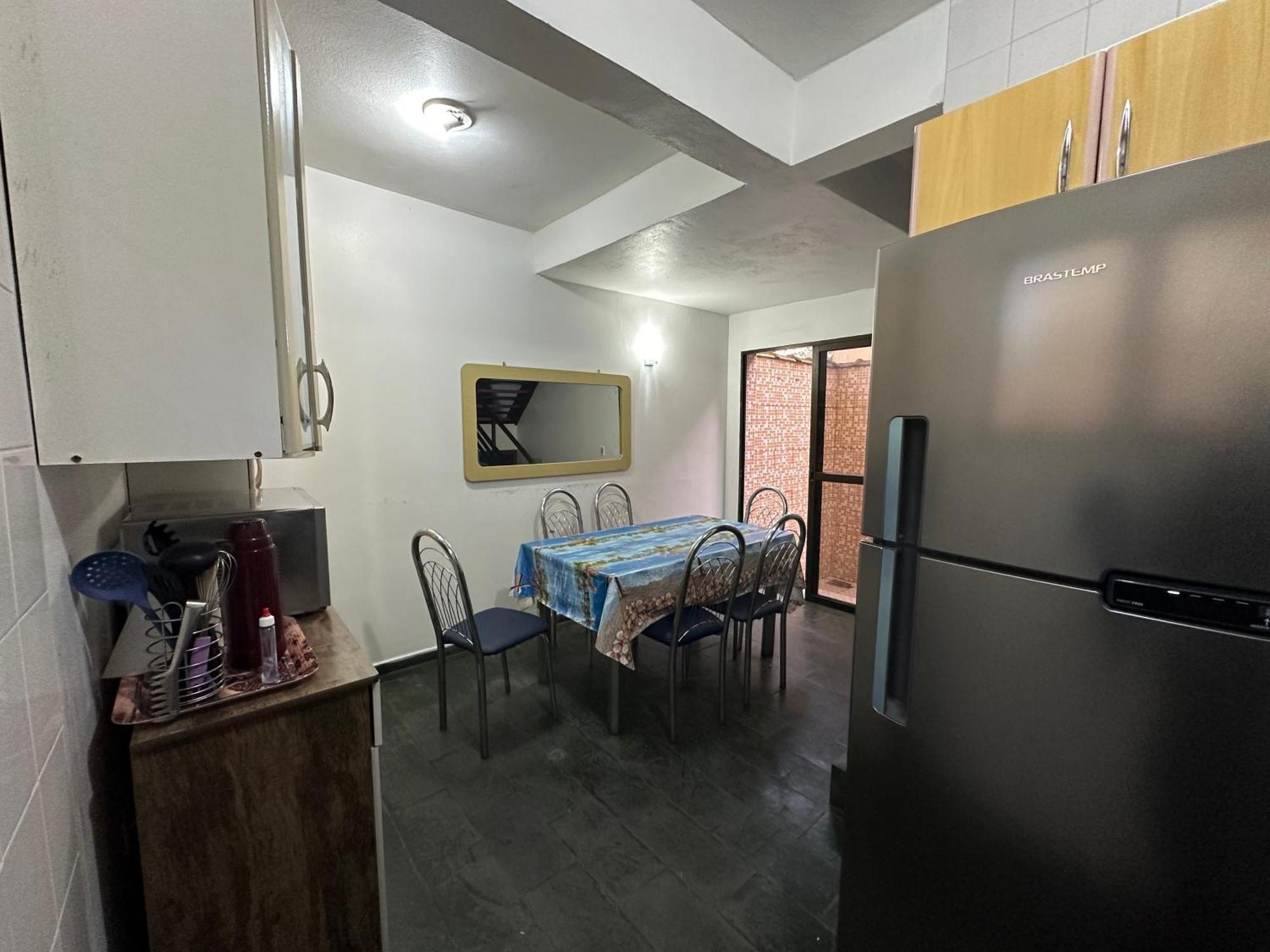Triplex Piscina Churrasqueira Lava E Seca Wi-Fi E 2 Tvs Em Condominio Com 90M2 No Centro De Ubatuba Exterior foto