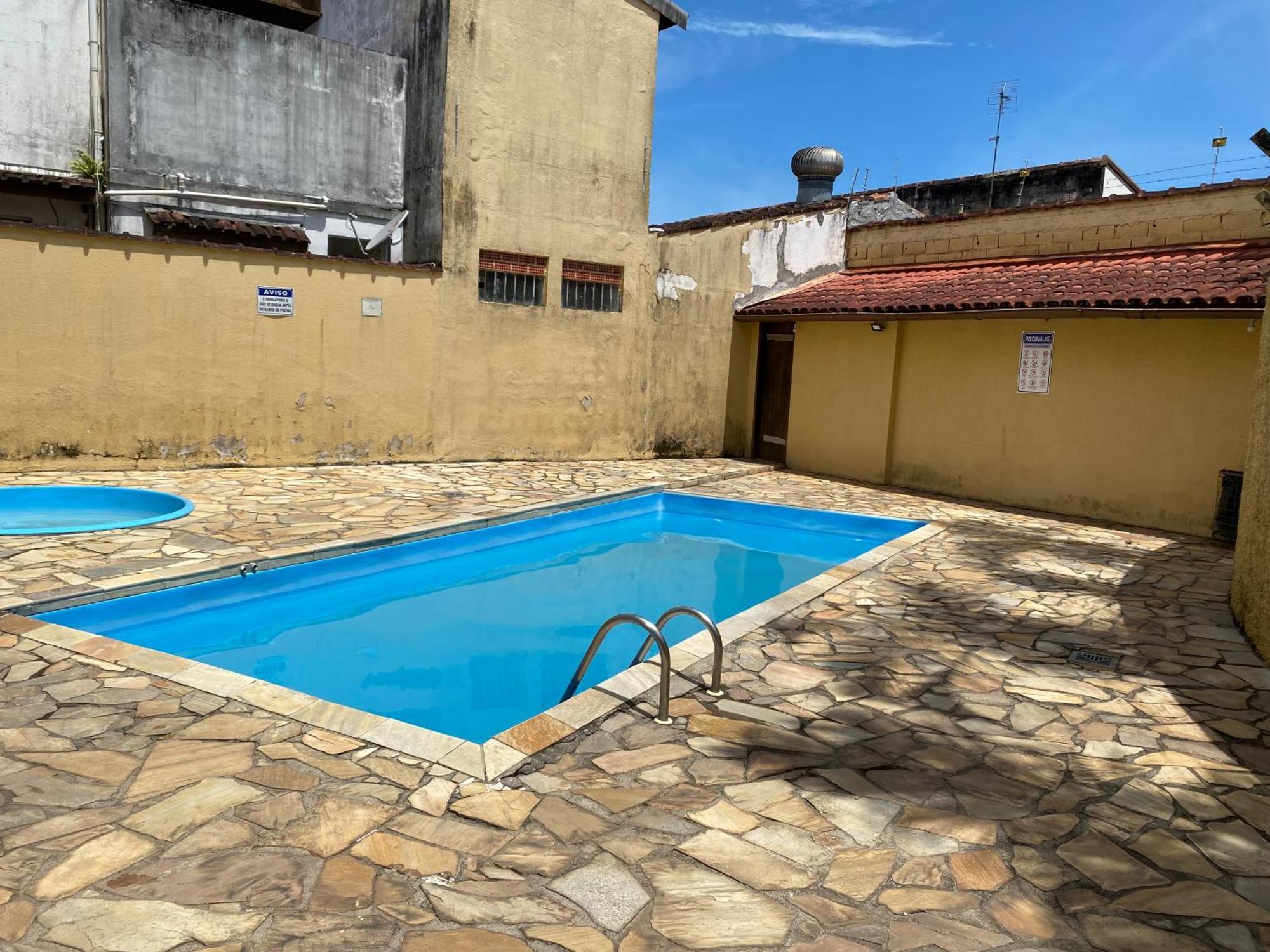 Triplex Piscina Churrasqueira Lava E Seca Wi-Fi E 2 Tvs Em Condominio Com 90M2 No Centro De Ubatuba Exterior foto
